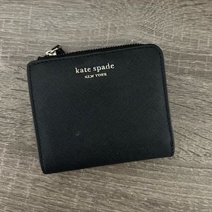 black Kate Spade wallet